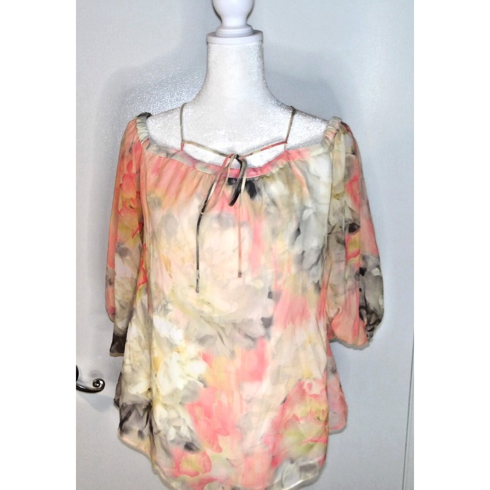 Women's‎ XXS White House Black Market Multicolored blouse